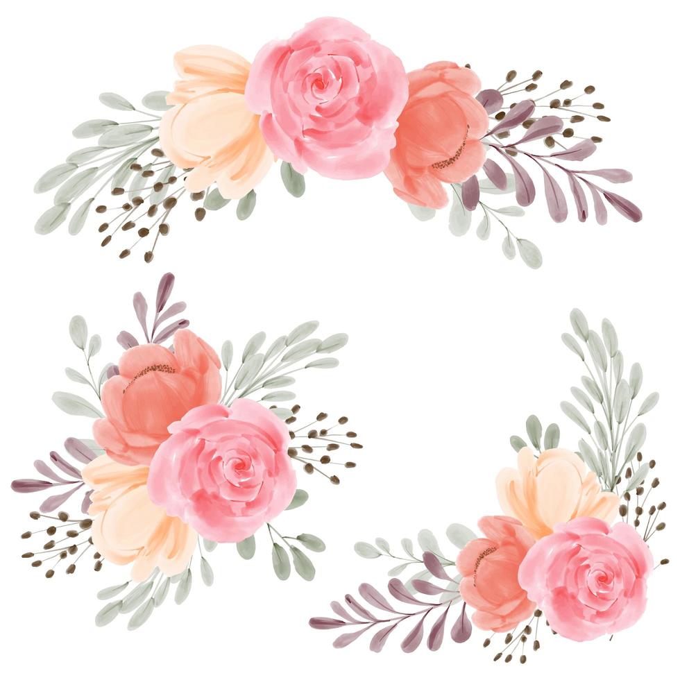 floral arrangement roses clip art