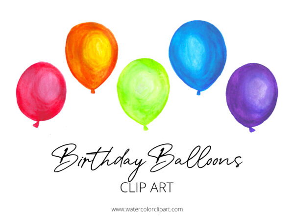 FREE BIRTHDAY BALLOONS CLIP ART